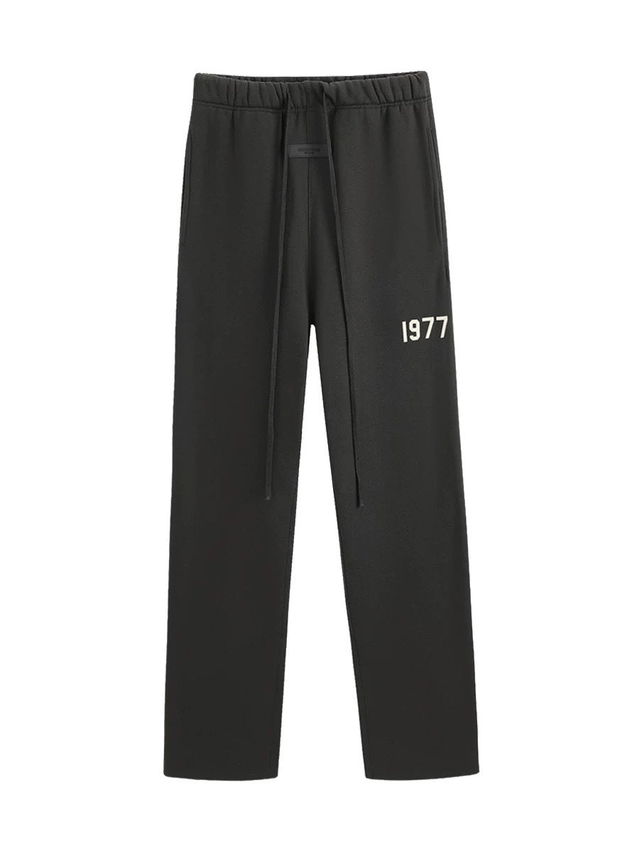 AMBERELLE 1977 Relaxed Wide-Leg Sweatpants in cream