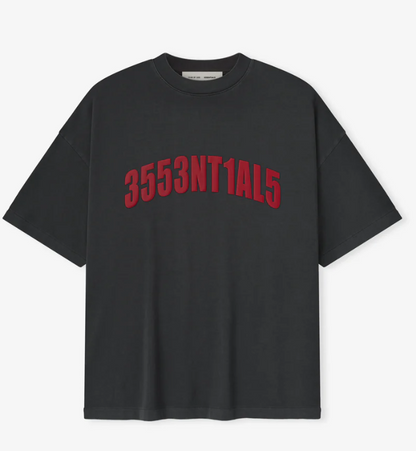 AMBERELLE 3553NT1AL5 Oversized Graphic T-Shirt in blackblue