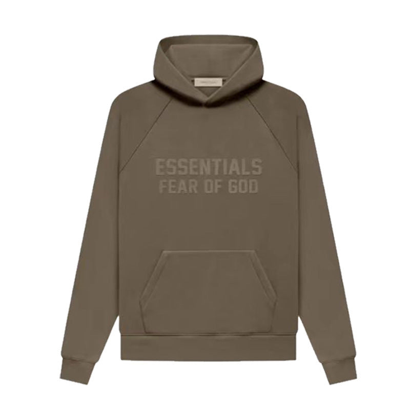 AMBERELLE FW23 Tonal Logo Fleece Hoodie in green