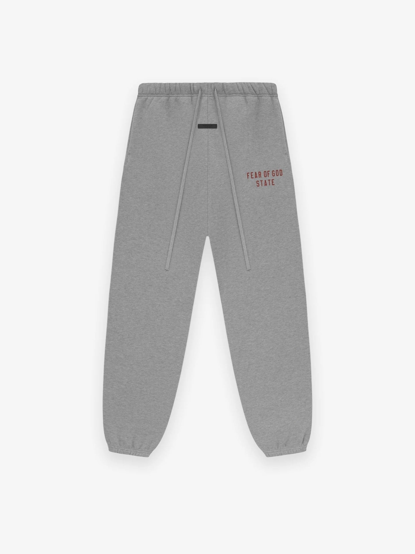 AMBERELLE State Graphic Fleece Jogger Sweatpants in black